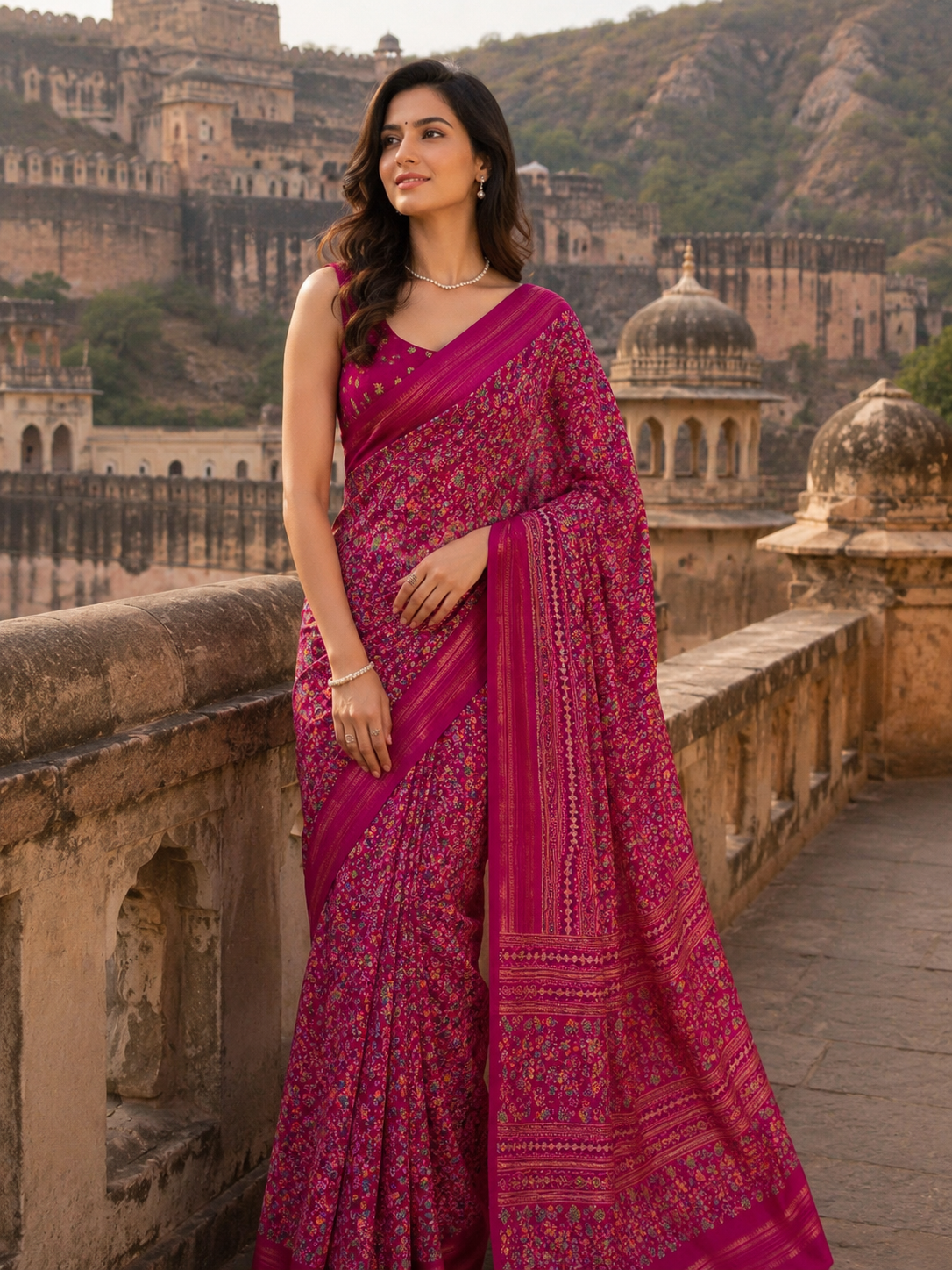 ✨ Royal Rani Pink Soft Dola Saree | Elegant Festive Collection ✨